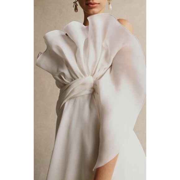 NWT. $3829 CAROLINA HERRERA NAOMI BRIDAL DRESS US 6 - Picture 2 of 8